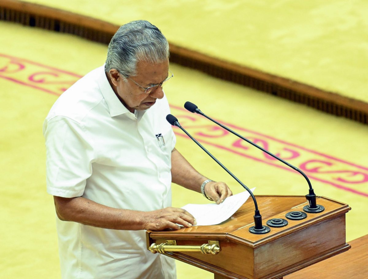 Pinarayi Vijayan takes oath as Kerala MLA