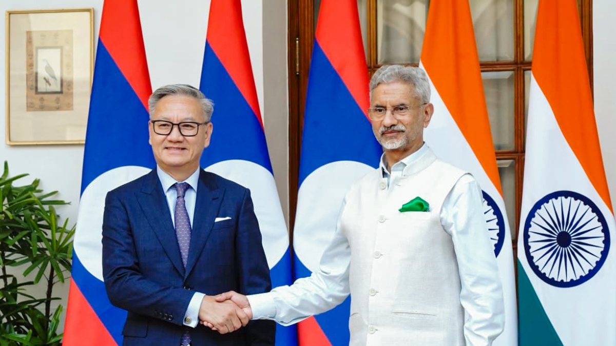Jaishankar co-chairs 10th India-Lao PDR Joint Commission Meeting in Delhi