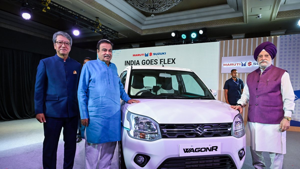 Maruti Suzuki launches India's first flex-fuel car Wagon R