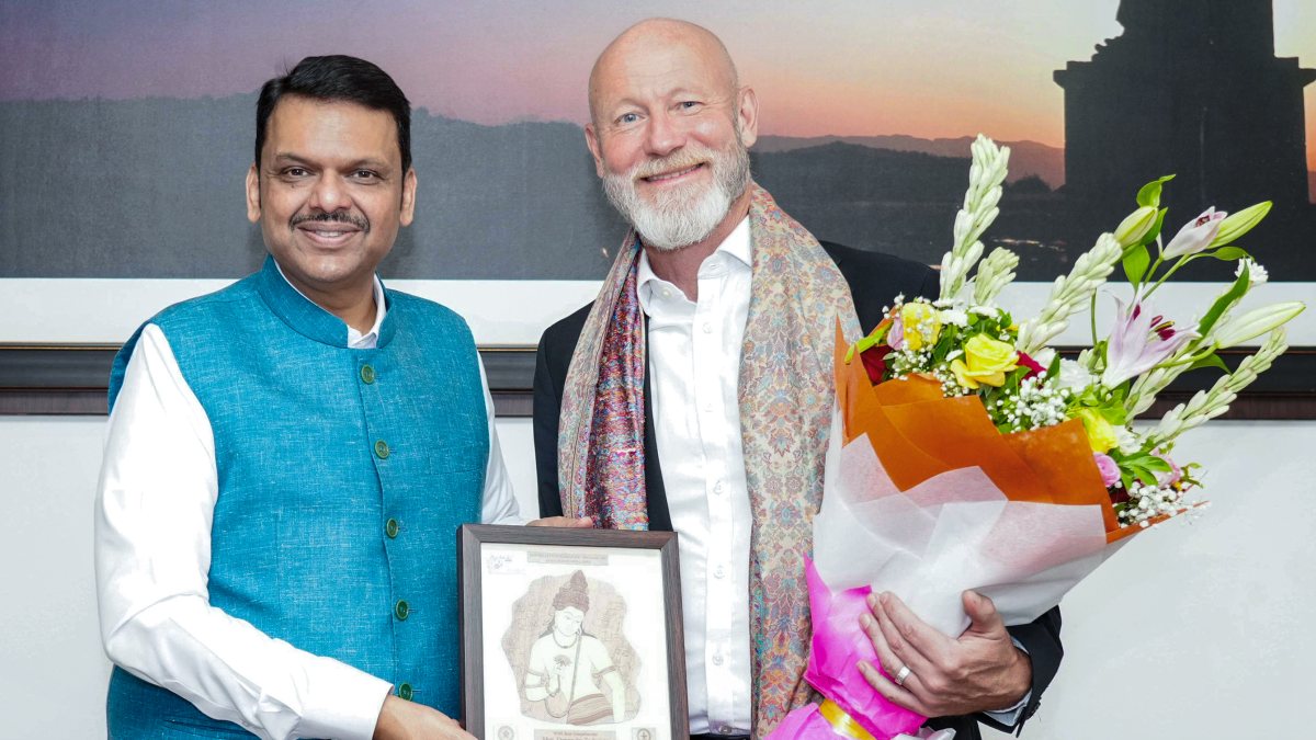 Maharashtra CM Fadnavis meets IKEA India CEO in Mumbai