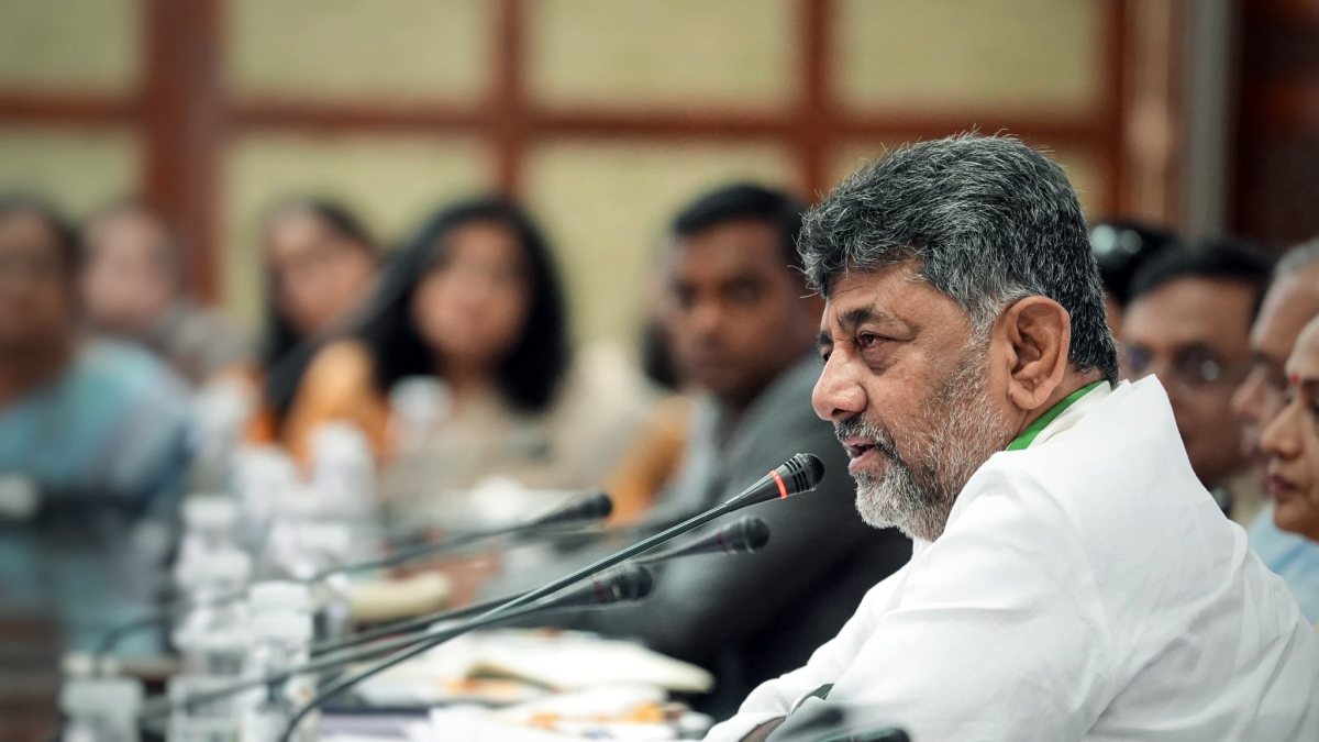 Karnataka CM Shivakumar chairs first cabinet meeting