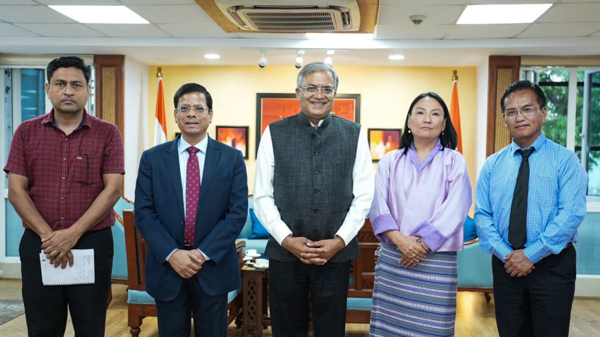 CEC Gyanesh Kumar meets Bhutan election commissioner in New Delhi