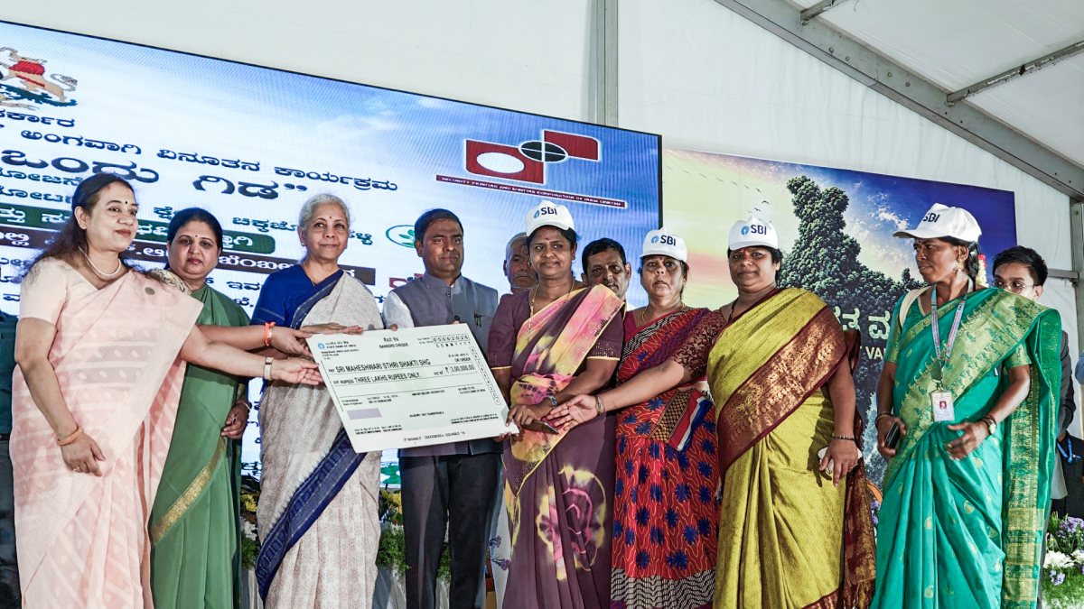 Sitharaman launches organic horticulture project in Karnataka