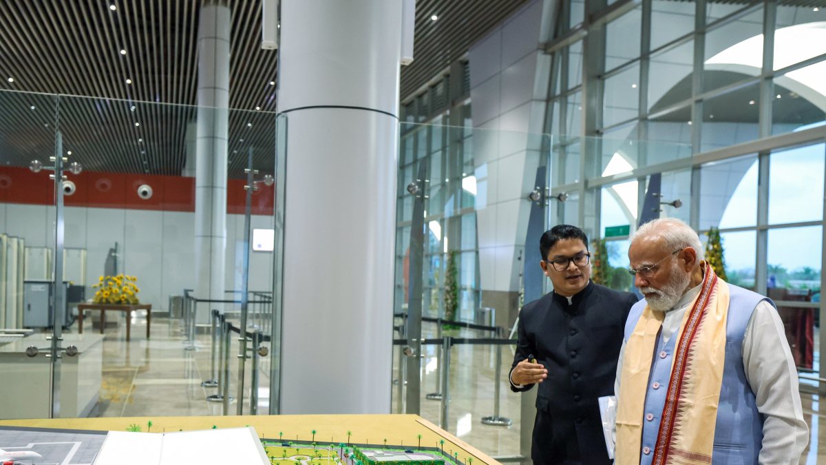 PM Modi inaugurates new terminal at Daman's NAMO Airport