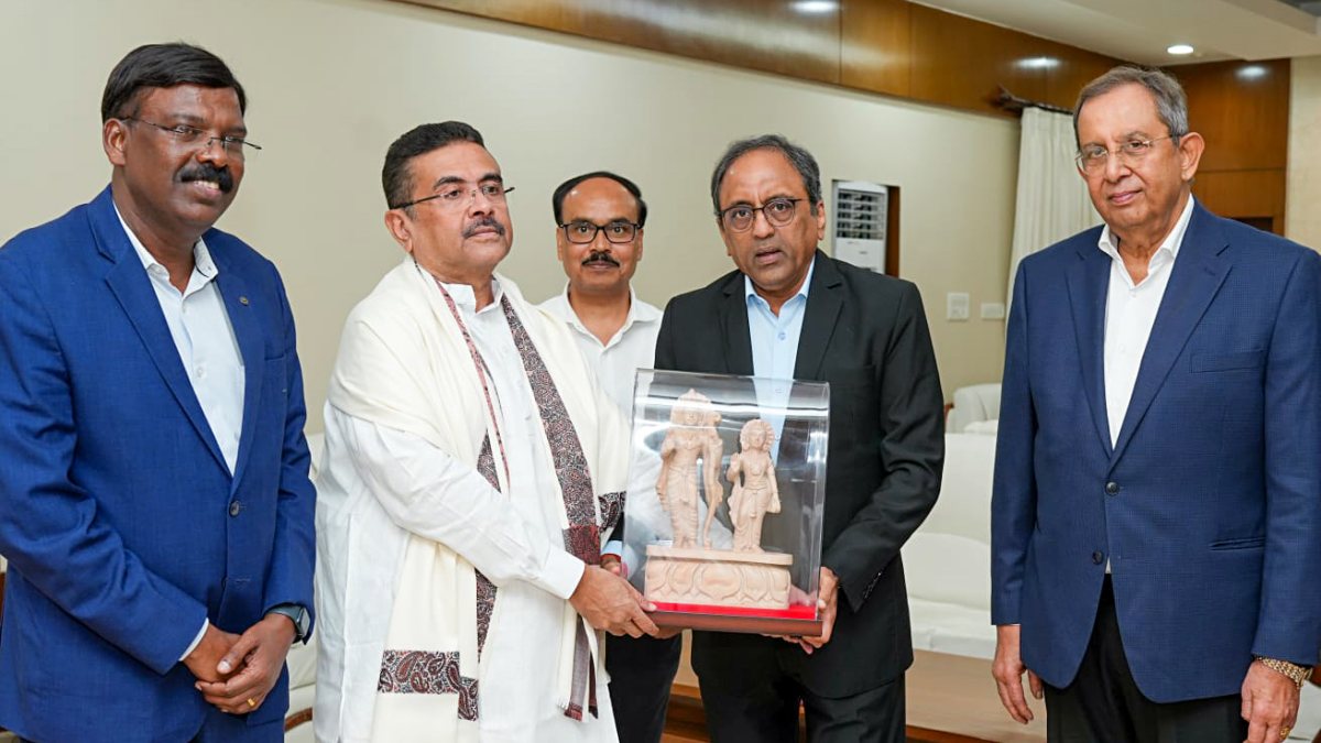 West Bengal Chief Minister Suvendu Adhikari meets Larsen & Toubro Chairman and…