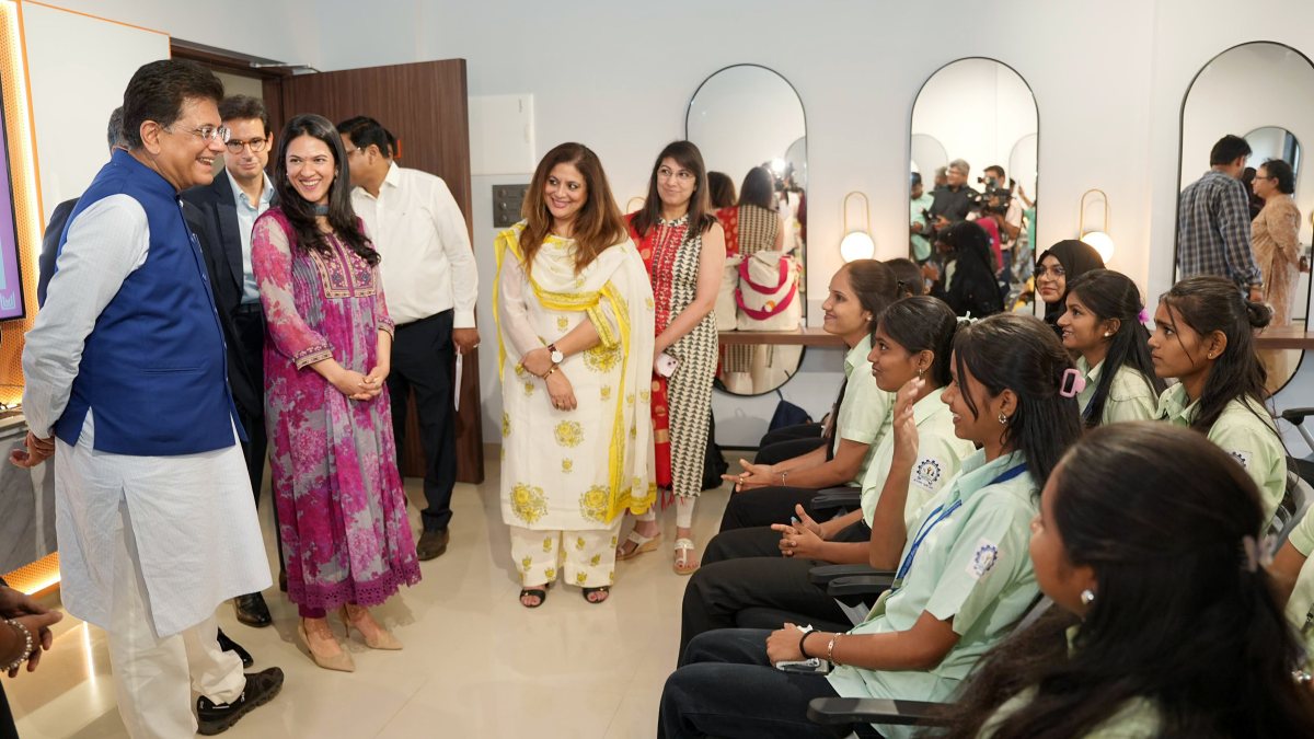 Piyush Goyal inaugurates L'Oreal skilling centre in Mumbai