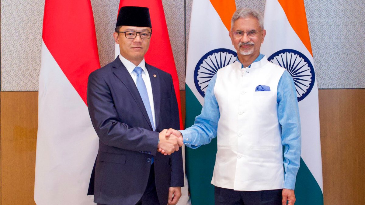 External Affairs Minister S. Jaishankar with Indonesian Foreign Minister…