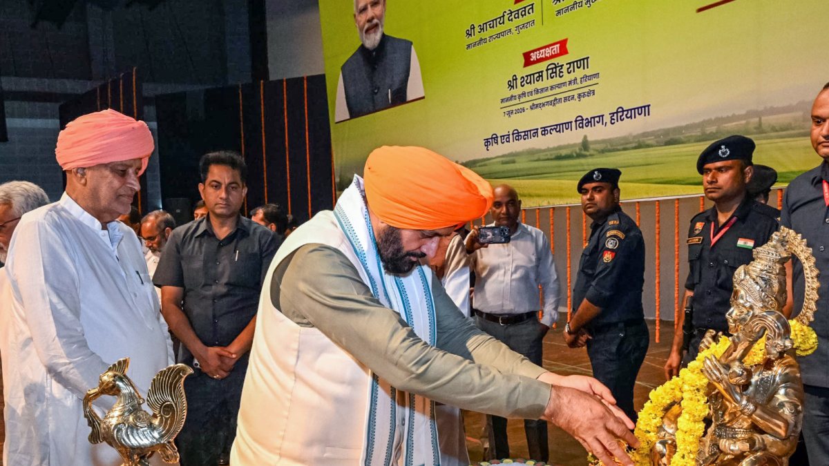 Haryana CM Saini attends agriculture workshop in Kurukshetra