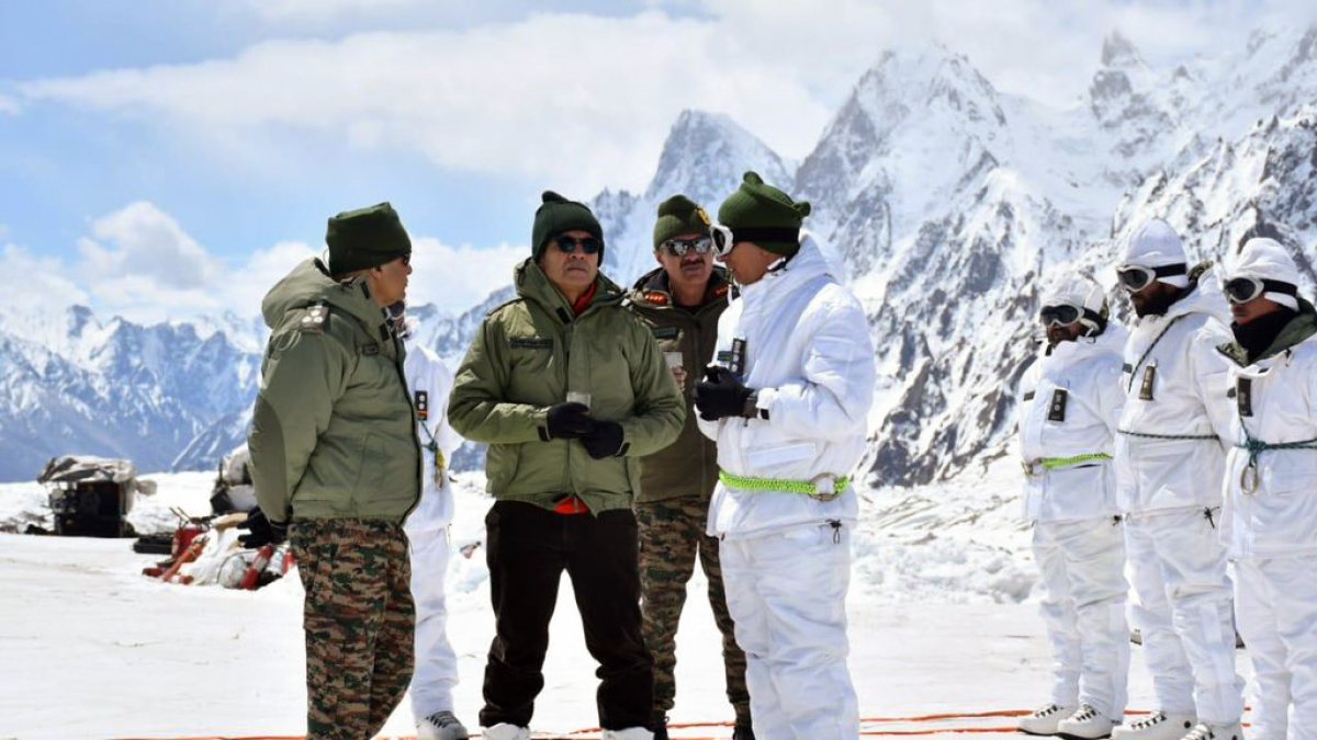Defence Secretary Rajesh Kumar Singh reviews operational preparedness, border…