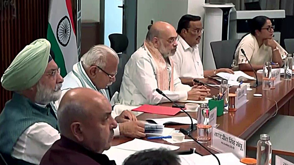 Amit Shah chairs Yamuna rejuvenation review meeting in Delhi