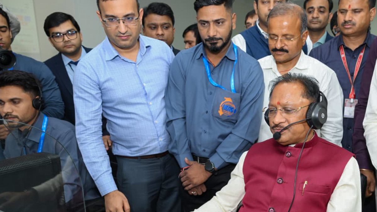 Chhattisgarh CM Sai reviews new CM helpline centre