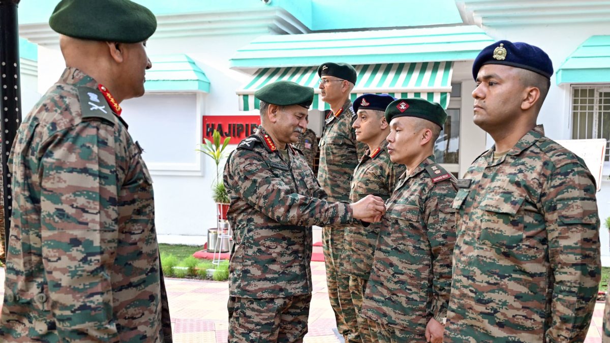 Army chief reviews operational readiness at Northern Command