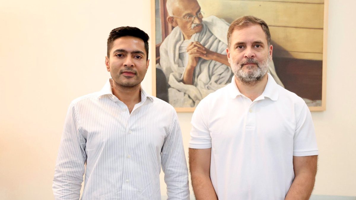 TMC's Abhishek Banerjee meets Rahul Gandhi in Delhi