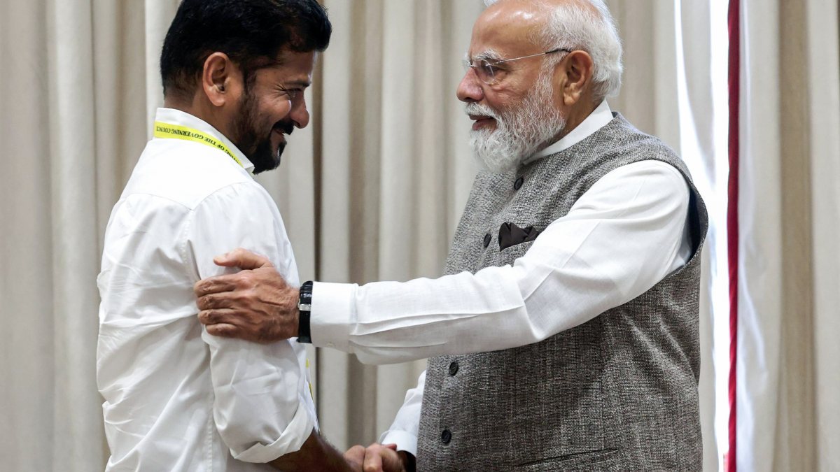 PM Modi meets Telangana CM Revanth Reddy in Delhi