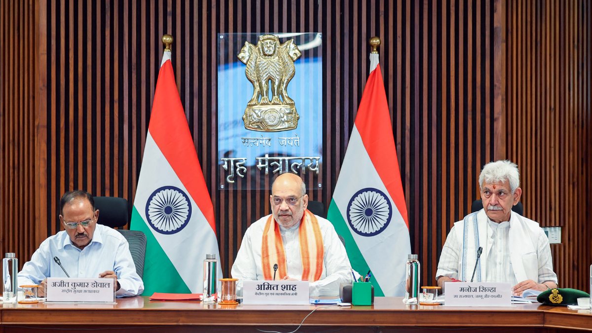 Amit Shah chairs security review meeting for Amarnath Yatra