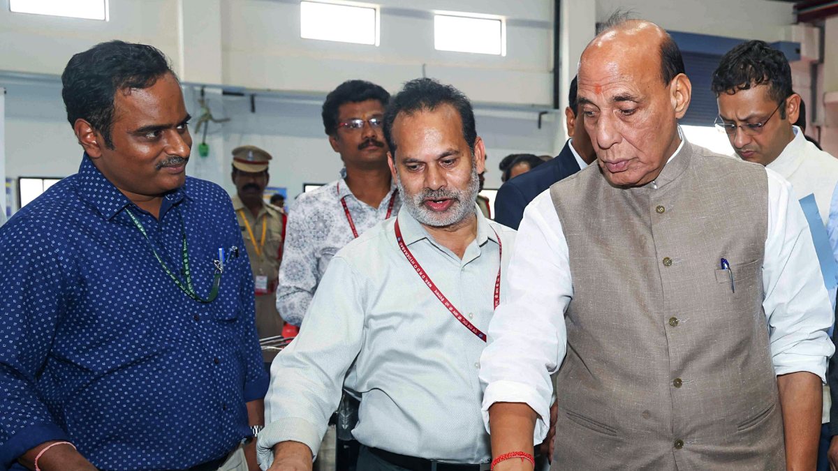 Rajnath Singh inaugurates Advanced Weapon System Complex in Hyderabad