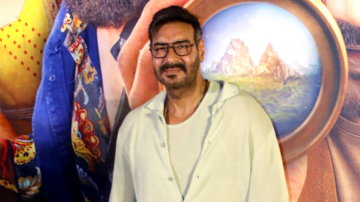 Ajay Devgn at Dhamaal 4 trailer launch in Mumbai