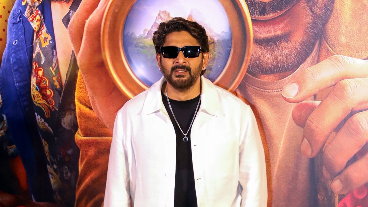 Arshad Warsi at the Dhamaal 4 trailer launch in Mumbai