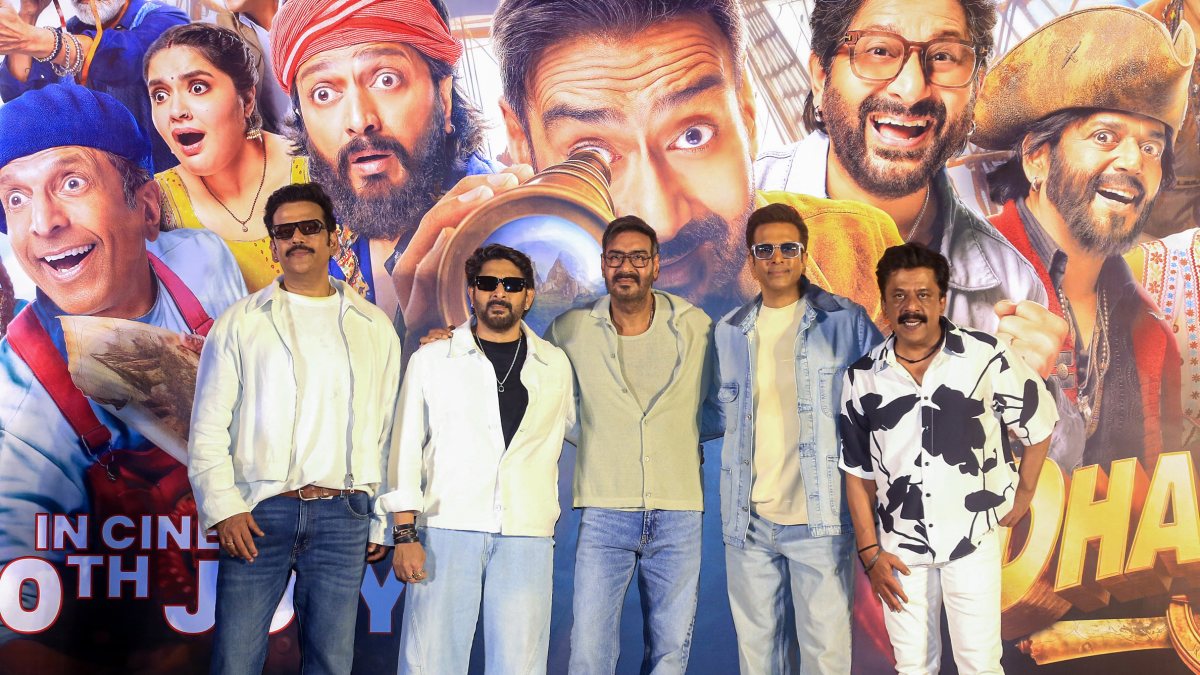 Ajay Devgn and cast launch Dhamaal 4 trailer in Mumbai