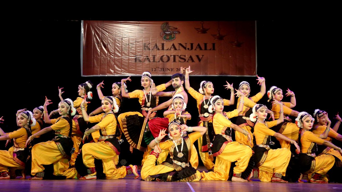 Artists perform Indian classical dance at Kalanjali Kalotsav in Bhopal