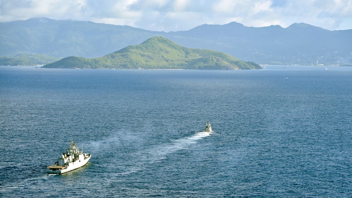 Seychelles Coast Guard vessel arrives from India after refit