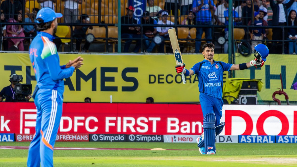 Gurbaz celebrates half-century in first ODI against India