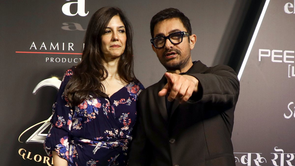 Aamir Khan and Gauri Spratt mark 25 years of his production house