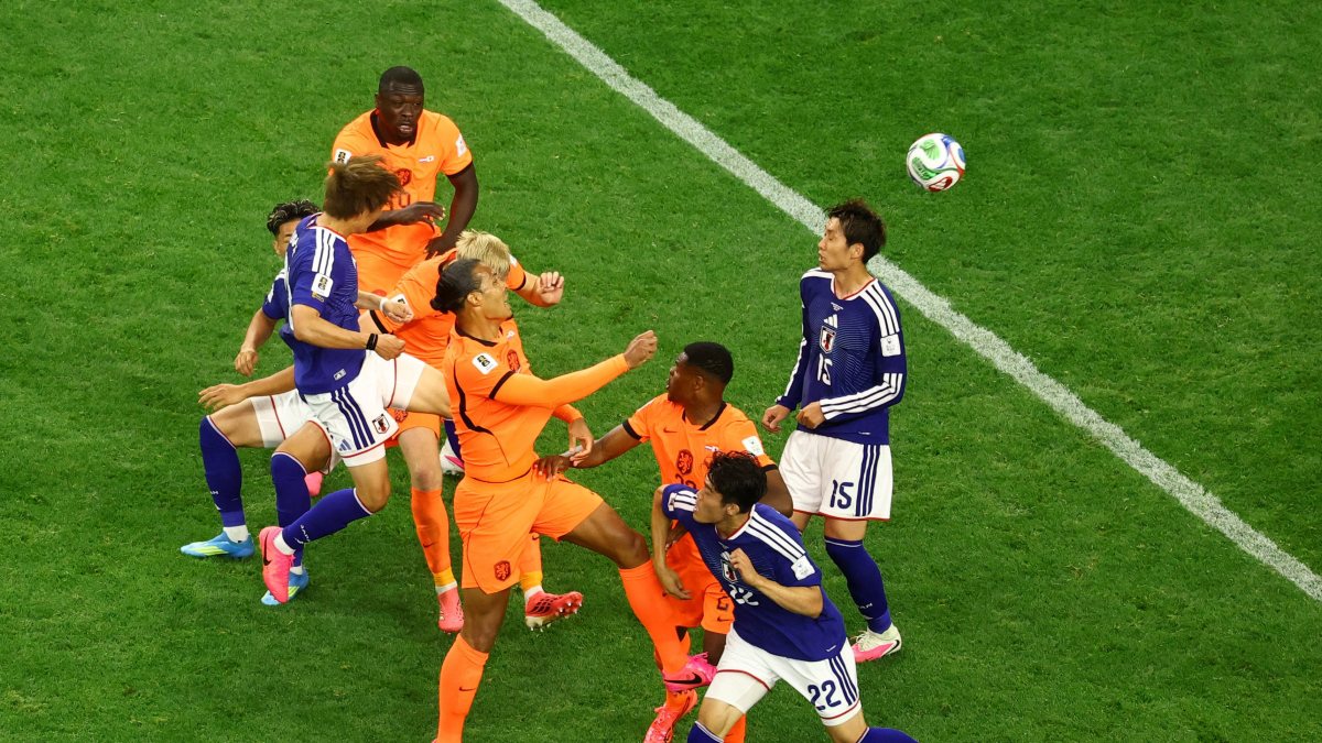 Netherlands face Japan in World Cup Group F match