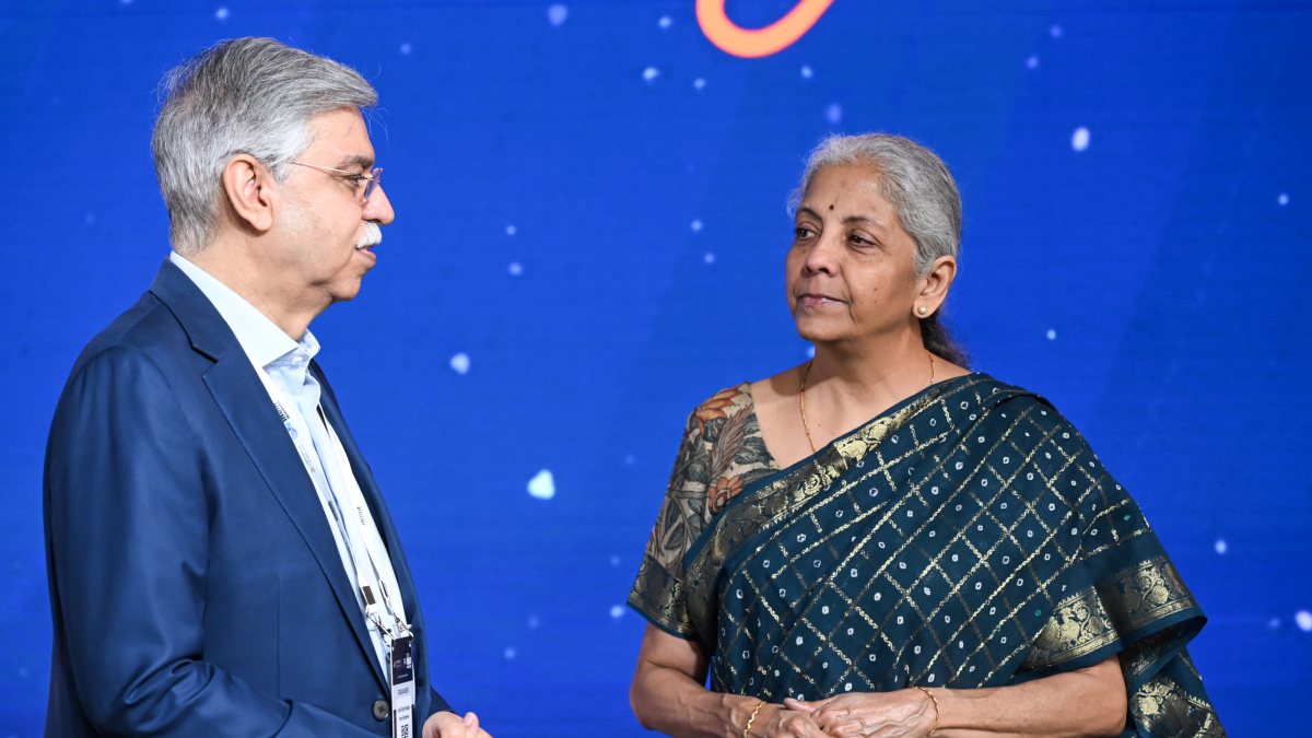 Union minister Nirmala Sitharaman at Mindmine Summit 2026