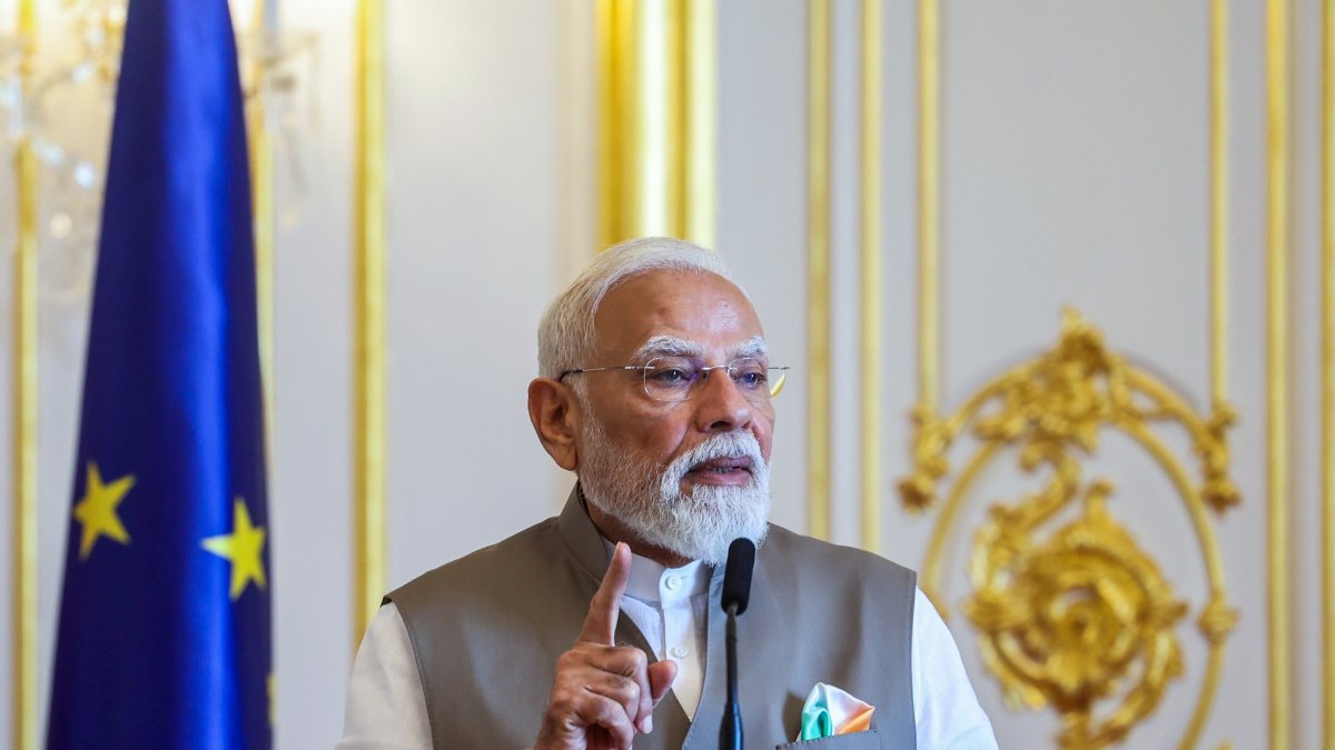 Modi holds joint press meet with Slovak PM Fico in Bratislava