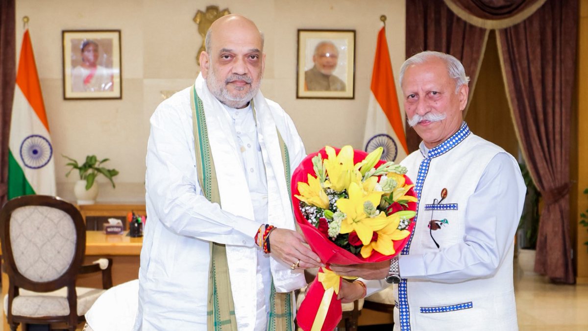 Governor of Arunachal Pradesh meets Home Minister Amit Shah