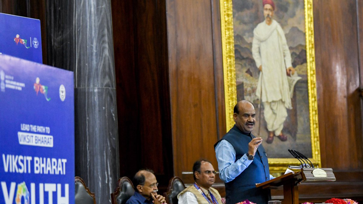 Om Birla addresses Viksit Bharat Youth Parliament 2026