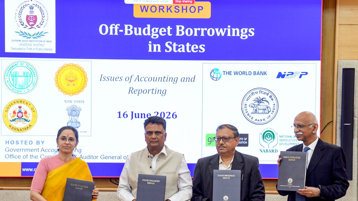 CAG presents state finance report for 2024-2025