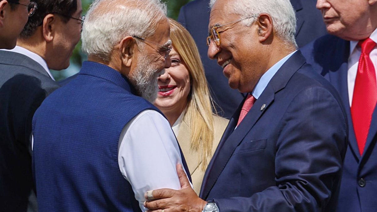 PM Modi meets European Council President Costa at G7 Summit