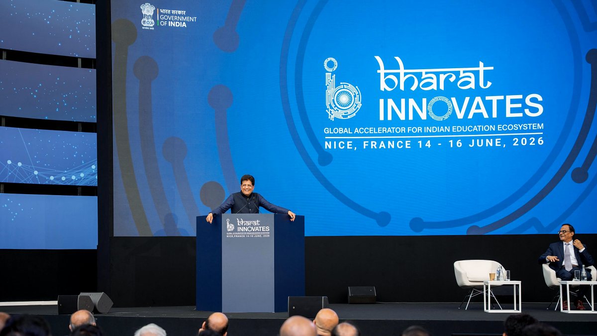 Piyush Goyal speaks at Bharat Innovates 2026 closing in Nice