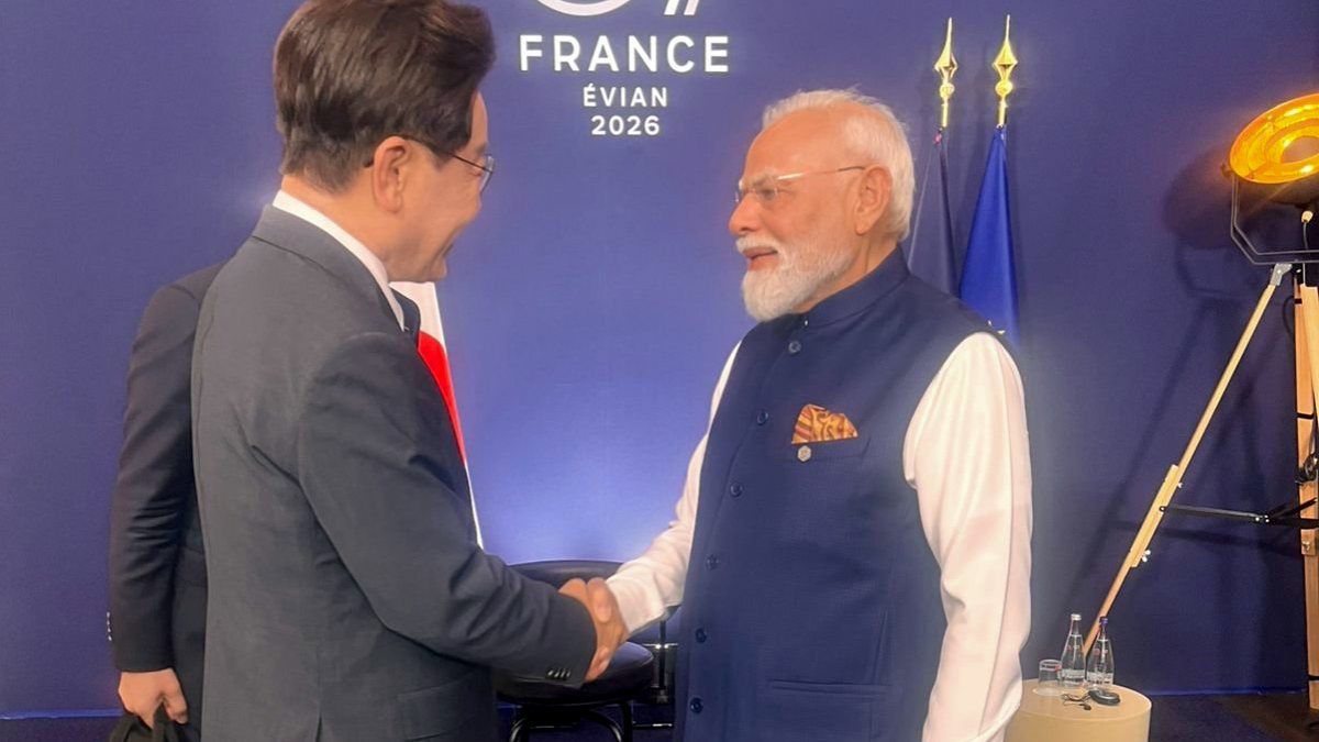 Modi meets South Korean President Lee Jae-myung at G7 Summit