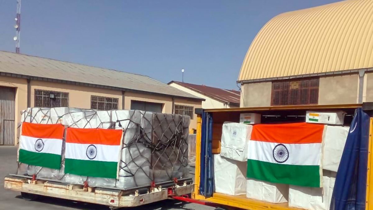 India ships 5 tonnes of essential medicines to Kabul