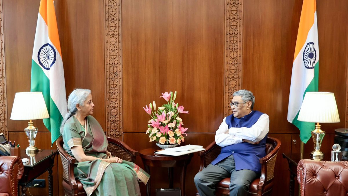 West Bengal finance minister meets Nirmala Sitharaman in Delhi