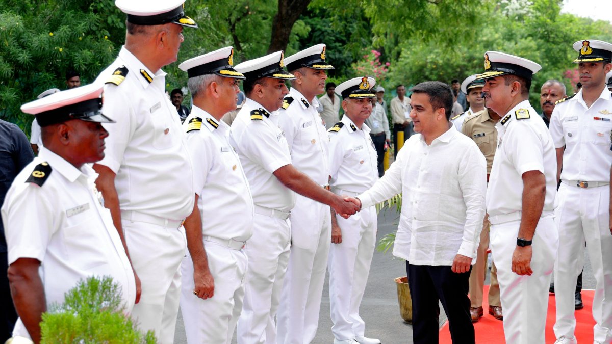 Gujarat deputy CM inaugurates Coast Guard circle for 50th anniversary