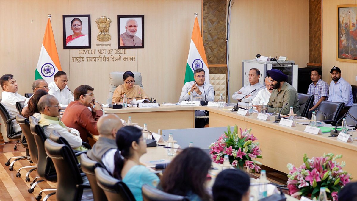 Delhi CM Rekha Gupta reviews flood control plans ahead of monsoon