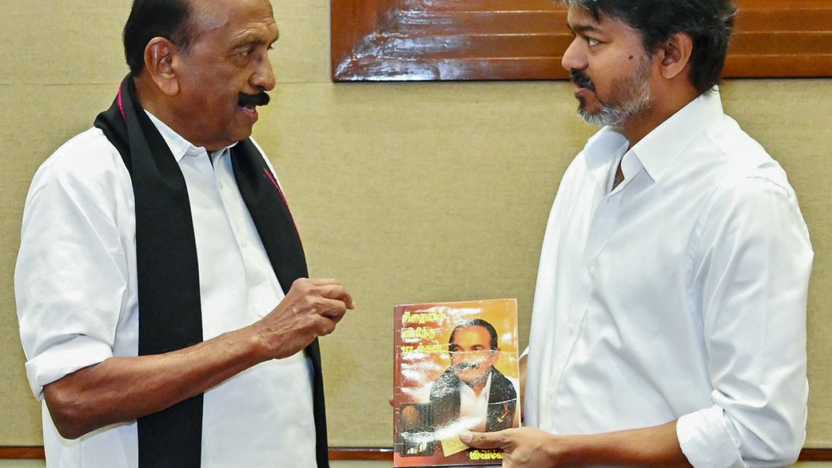 Vaiko meets Tamil Nadu CM Vijay in Chennai