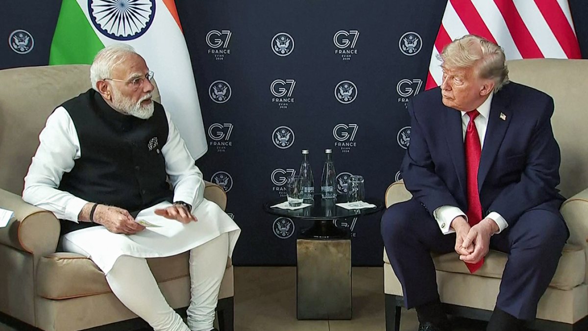 Modi and Trump hold bilateral meeting at G7 Summit 2026