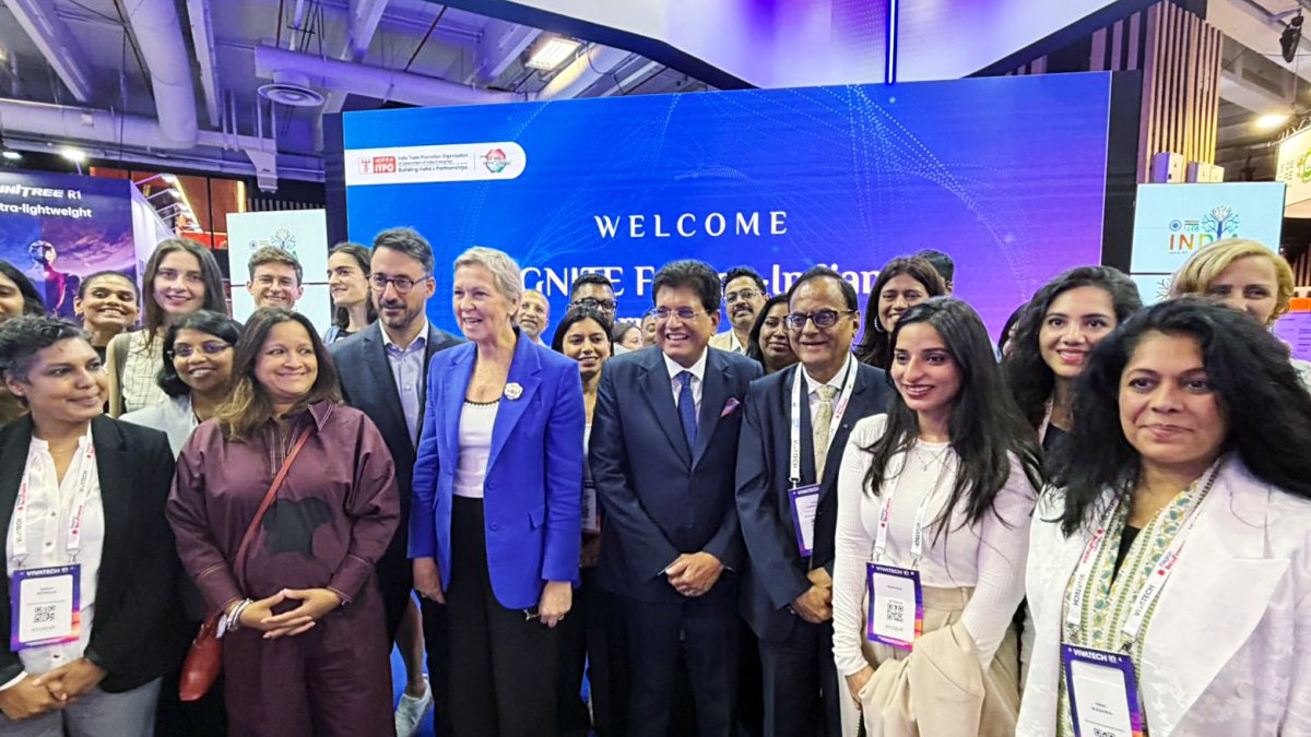 Piyush Goyal inaugurates India Pavilion at VivaTech 2026 in Paris