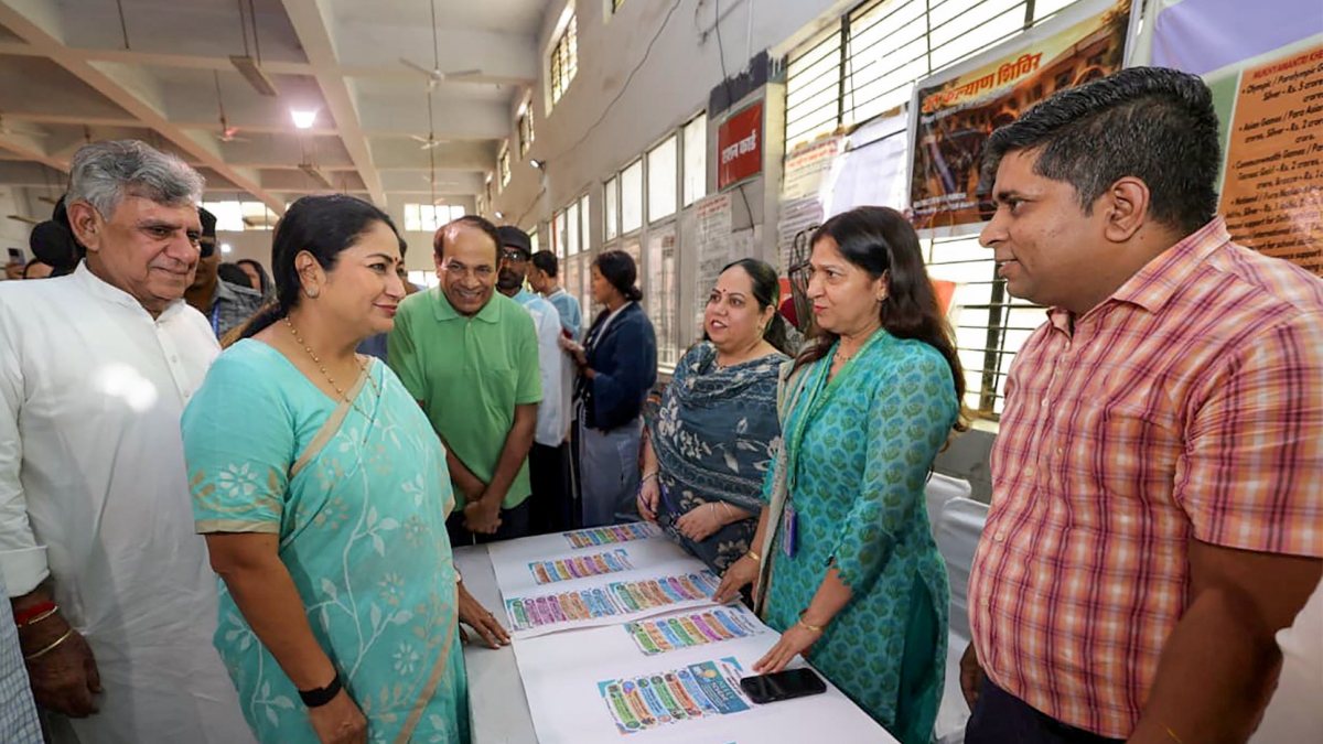 Delhi CM Rekha Gupta inaugurates public welfare camp in Sandeep Vihar