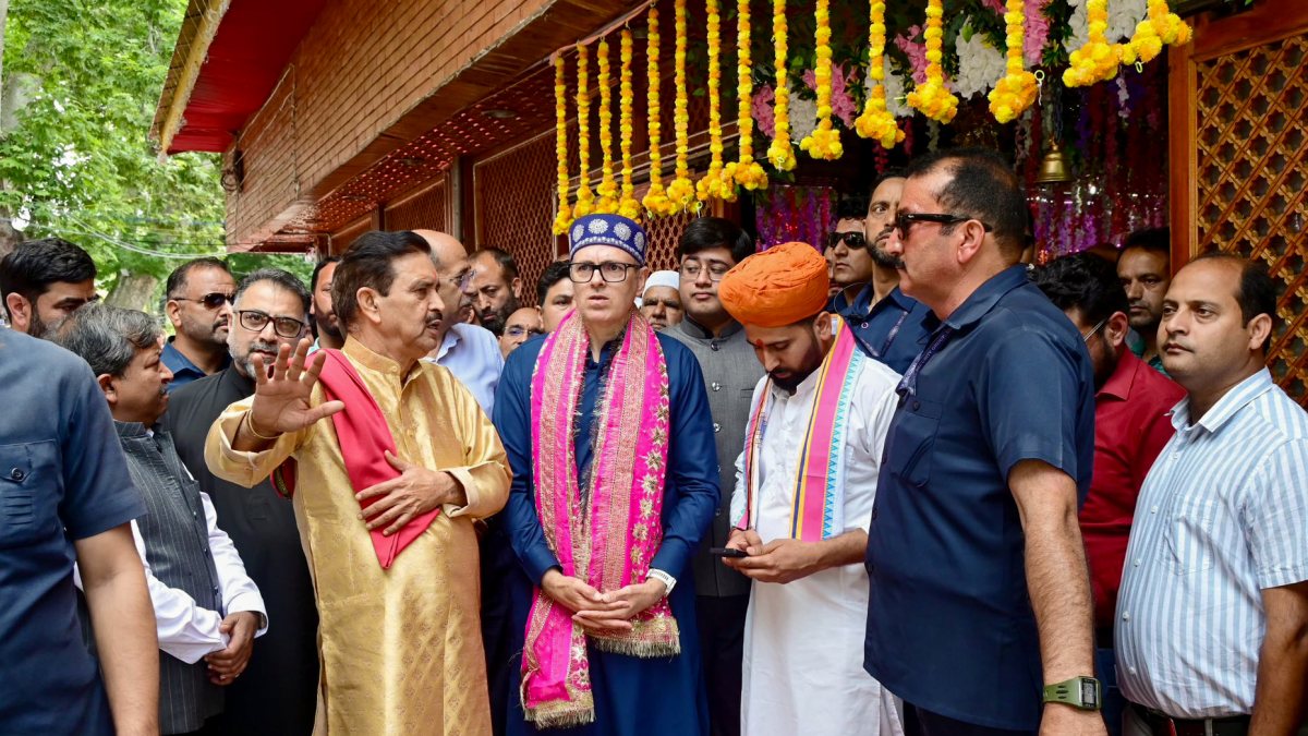 Jammu and Kashmir Chief Minister Omar Abdullah reviews preparations for the…