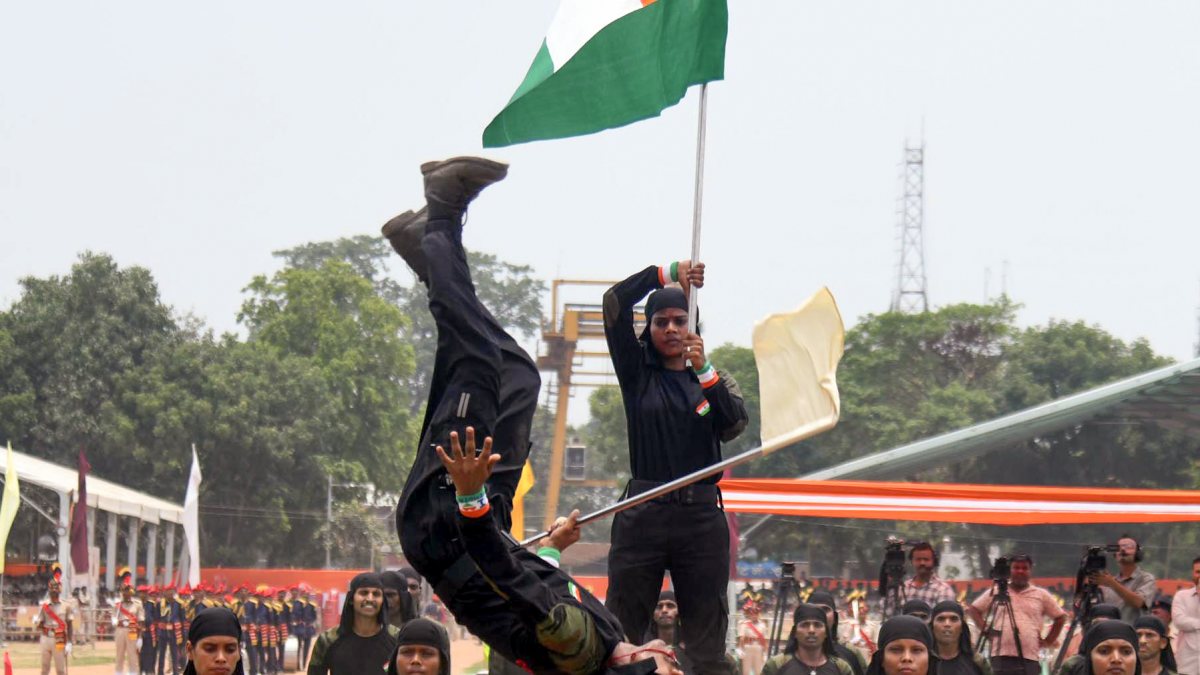 Bihar Home Guard commandos showcase skills at passing out parade