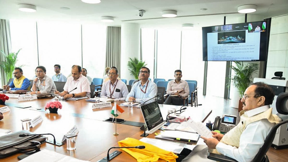JP Nadda chairs 15th RIMS Imphal board meeting in Delhi