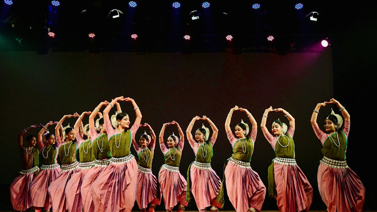 Artists perform at Orissa Dance Academy's annual festival in Bhubaneswar