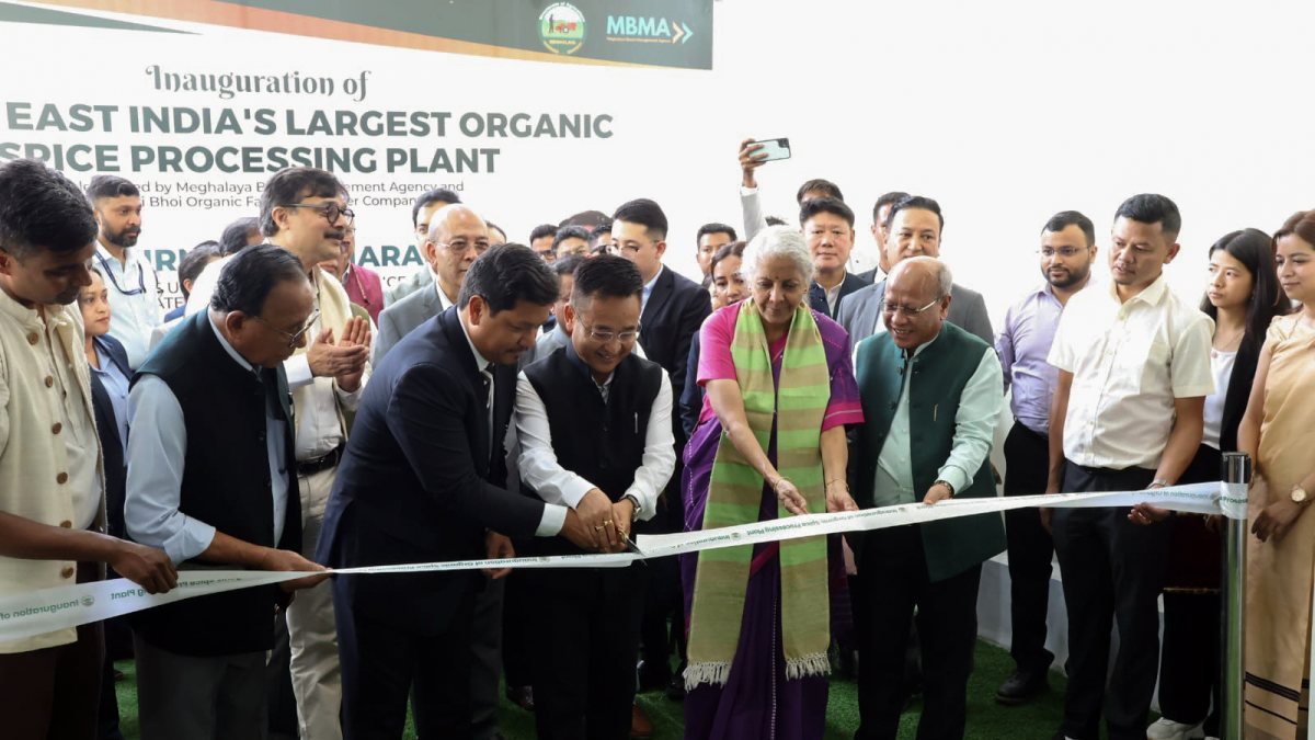 Sitharaman inaugurates Northeast's largest organic spice processing unit