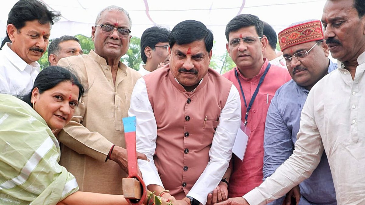 Madhya Pradesh CM Mohan Yadav inaugurates development projects in Indore